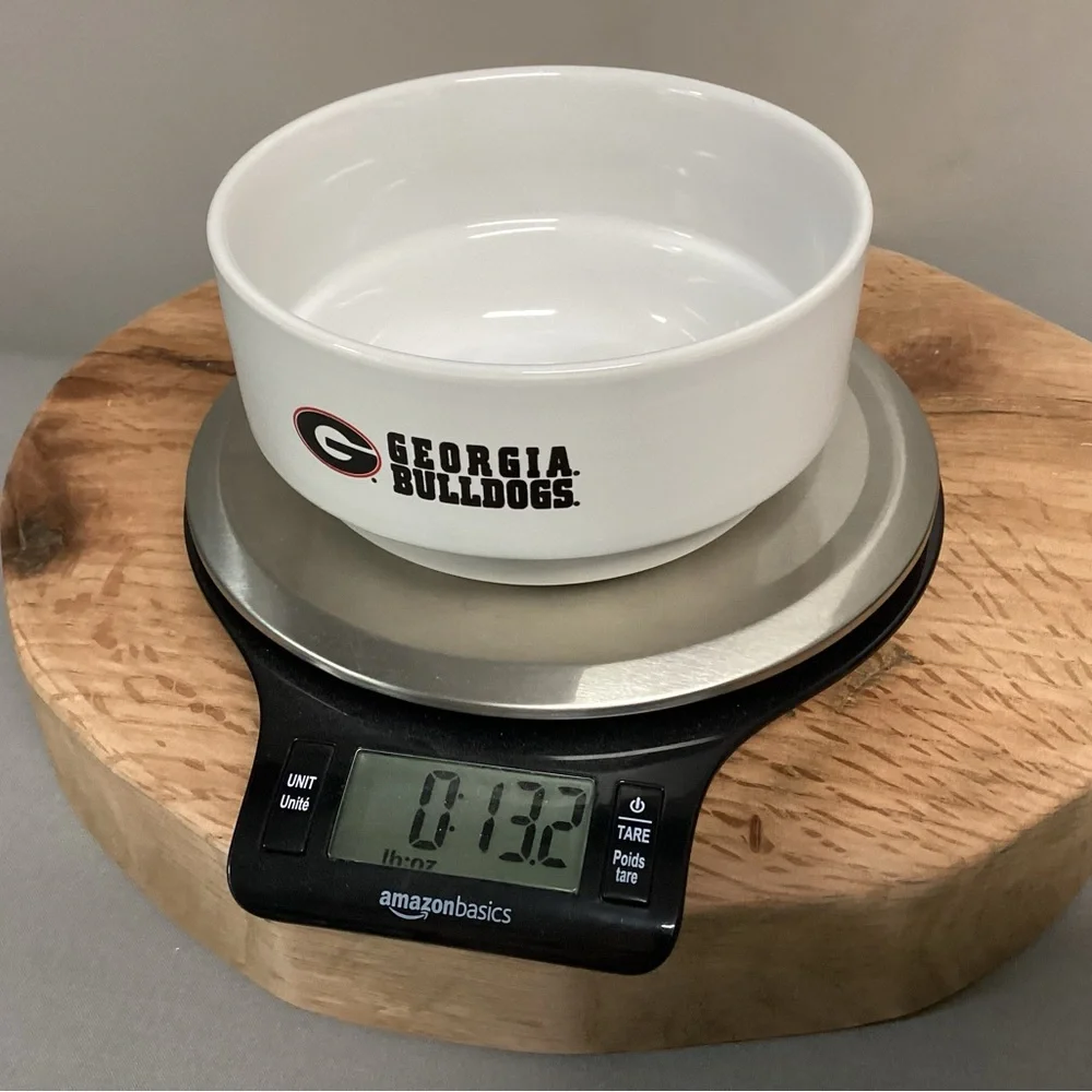 ⚫️ Georgia Bulldogs - Dog / Cat Food or Water Bowl - Like New Condition - Nice